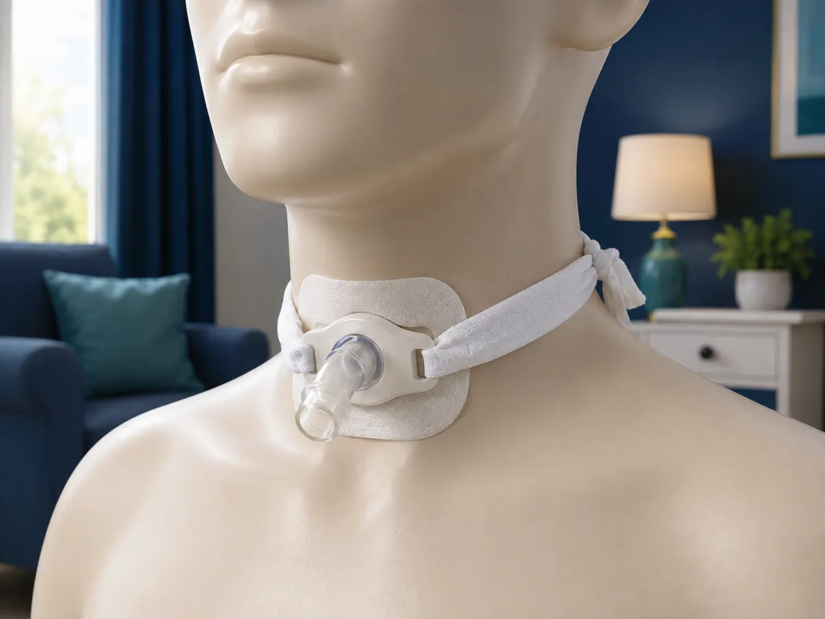 Ties checked for a snug, comfortable fit — never so tight they irritate, never so loose the tube can shift.