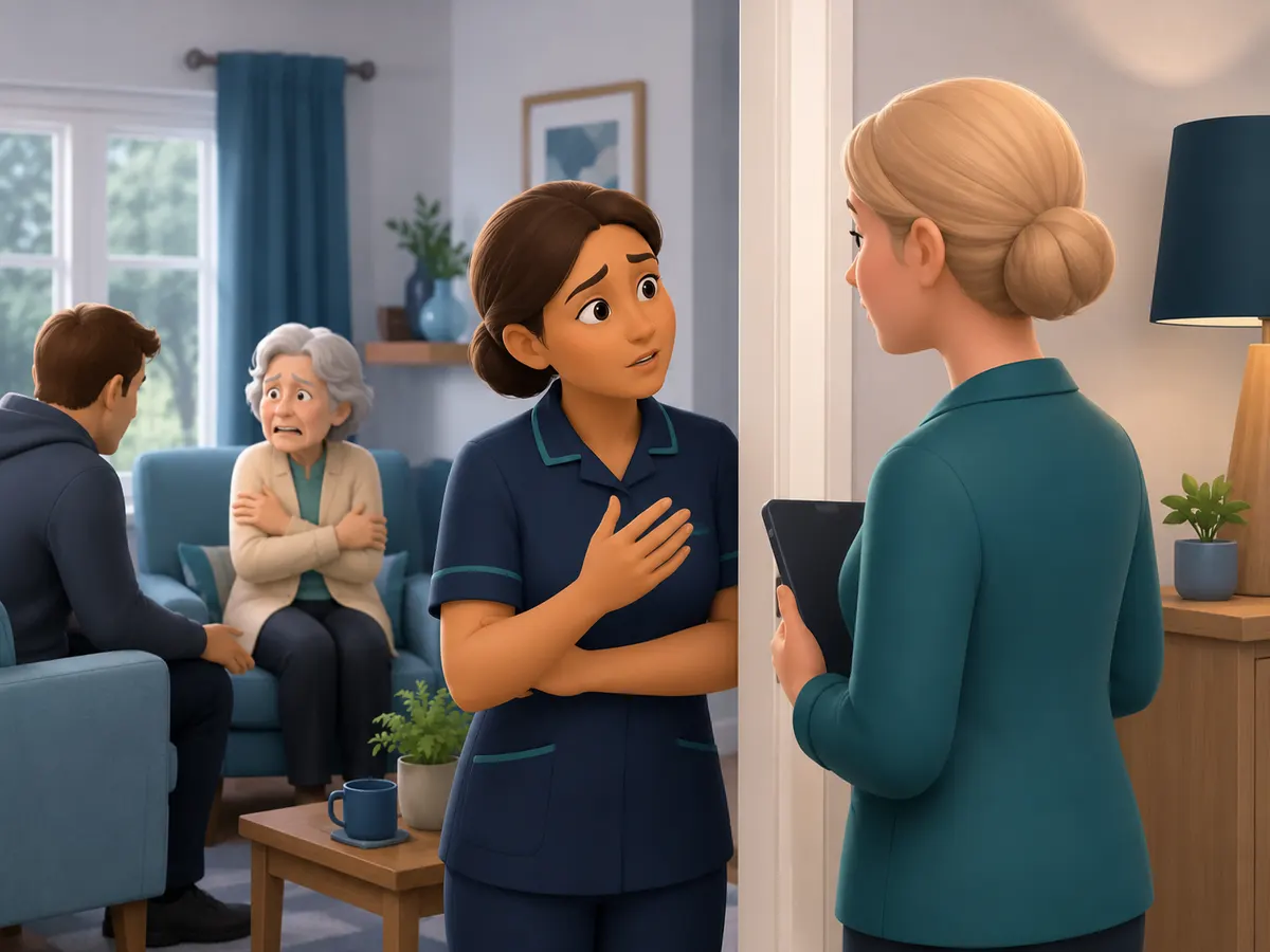 Saying plainly and promptly what's been noticed — even when the conversation feels a little awkward to start — is almost always kinder than staying silent.